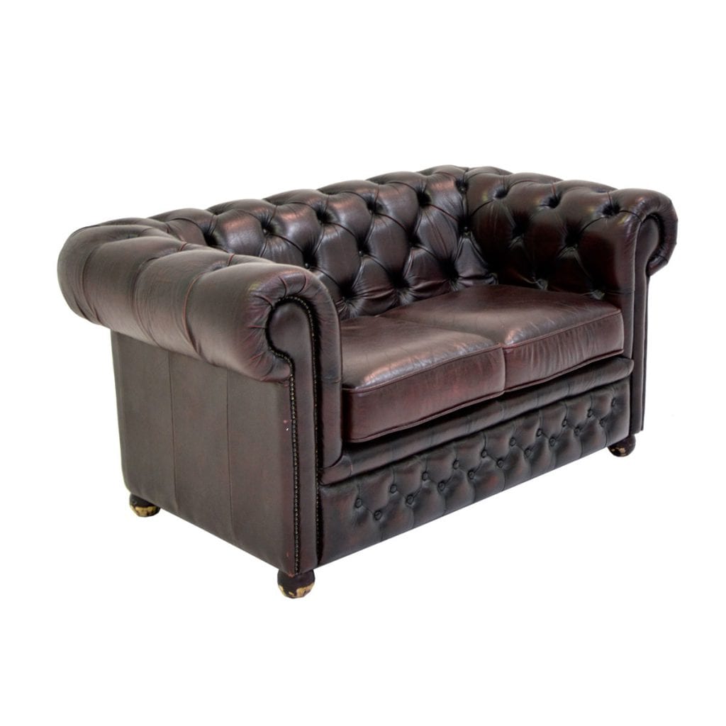 2 Seater Chesterfield Lounge