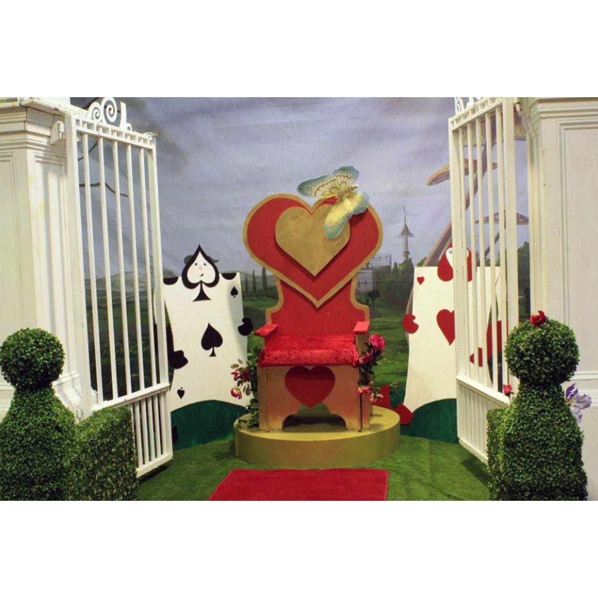 Alice In Wonderland Card Soldiers Prop Hire Event Styling Custom Theming In Sydney And Nsw