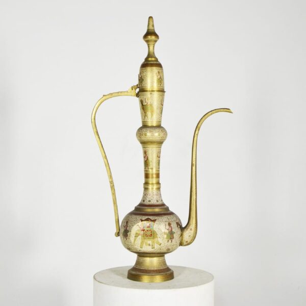 Large Arabian Brass Coffee Pot.