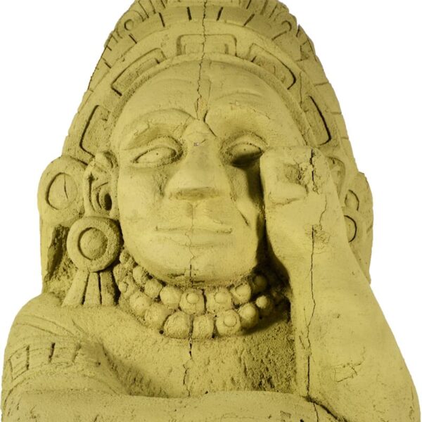 Large Aztec Inca Statue - Sitting for hire - sydney props