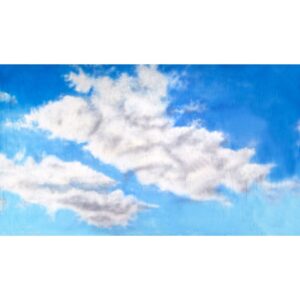 Sky with Clouds Painted Backdrop BD-0001