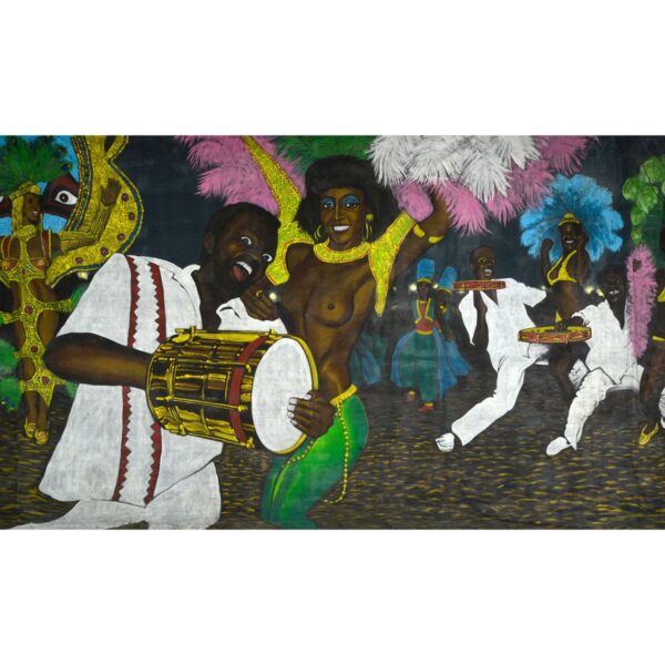 Mardi Gras Dance in Rio Painted Backdrop BD-0740