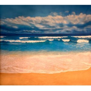 Perfect Beach Painted Backdrop BD-0029