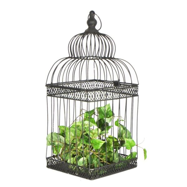 Metal Birdcage, assorted - foliage extra