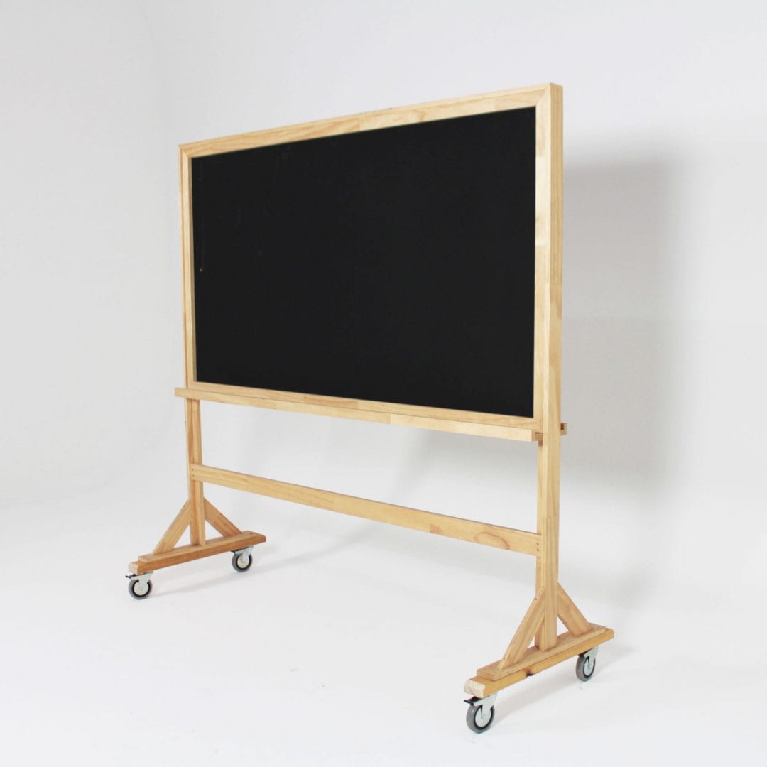Large Blackboard School Classroom Style