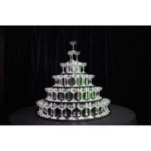 Champagne Glass Tower / Pyramid