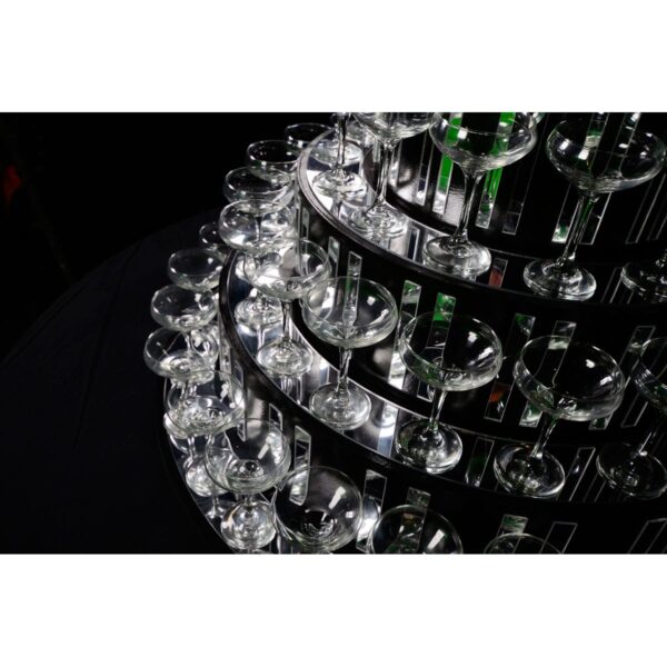 Champagne Glass Tower / Pyramid