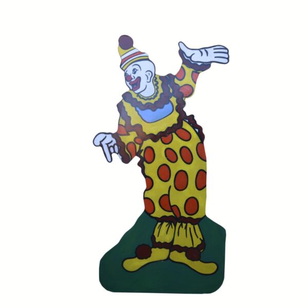 Cutout - Yellow Spotted Clown