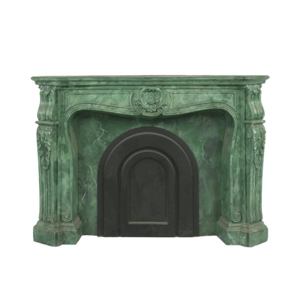 Green Marble Fireplace for hire - sydney props
