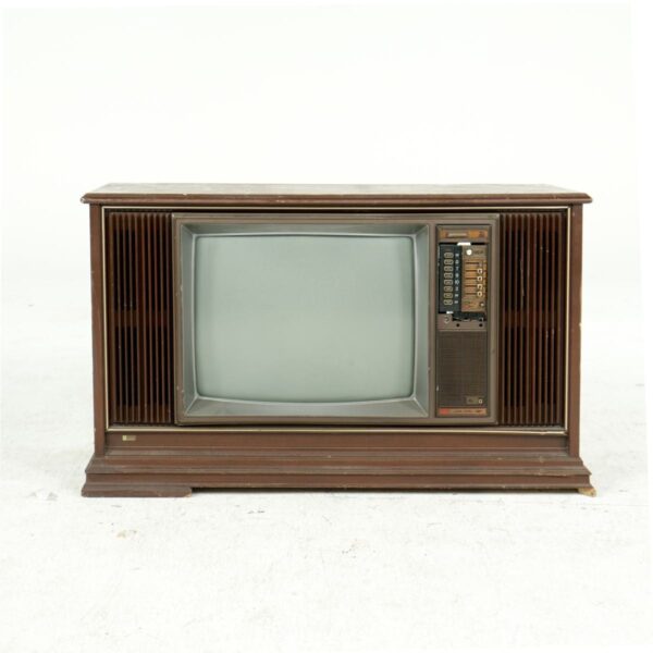 Old Television Unit, extra large for hire - sydney props