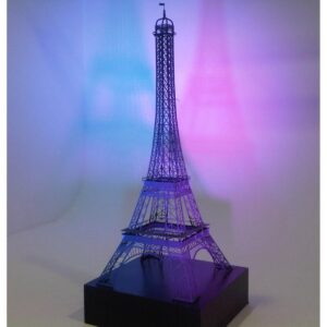 Eiffel Tower Model with Plinth - Sydney Prop Specialists - Prop Hire and Event Theming