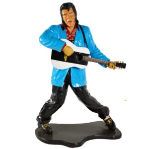 Elvis Statue with Guitar