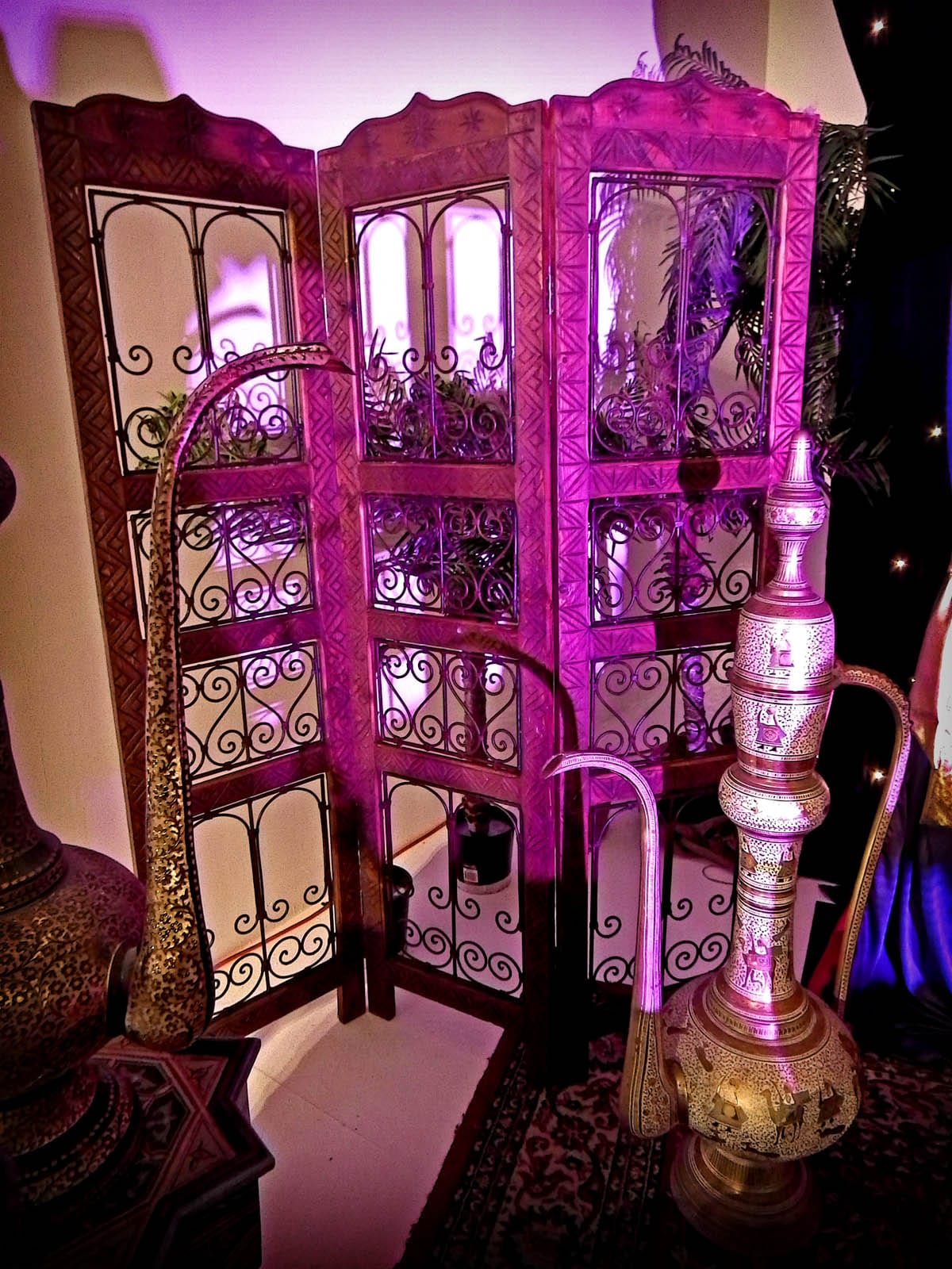 Large Arabian Brass Coffee Pot