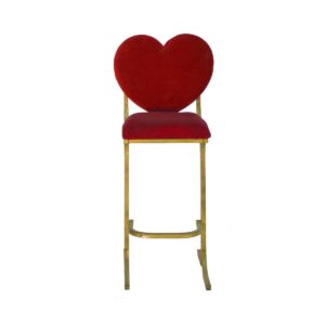 Heart-backed Stool - Chair
