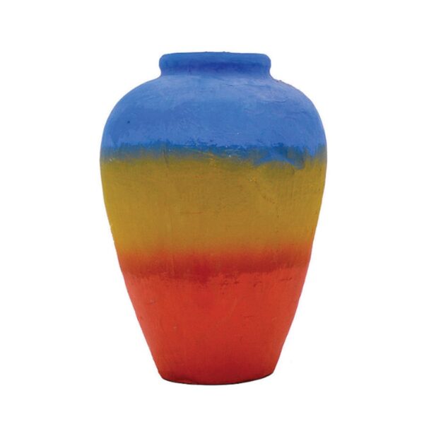 Small Colourful Mexican Style Urn-0