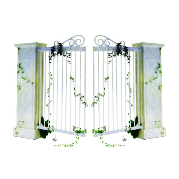 Pearly White Gates Set - Sydney Prop Specialists - Props Hire and Event Theming