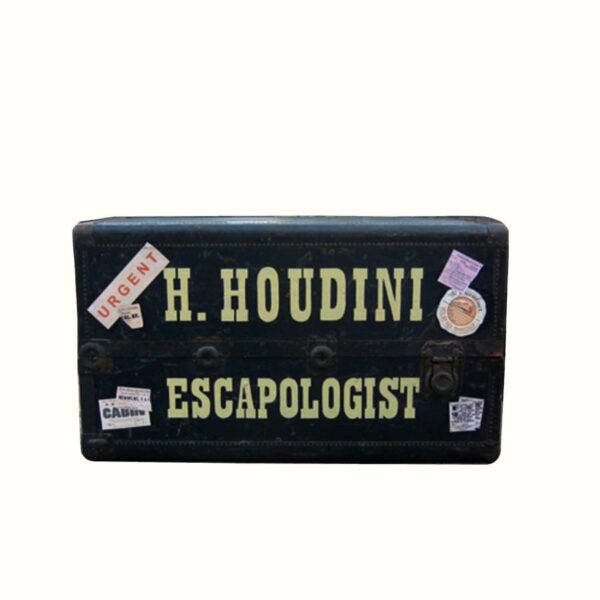 Vintage Houdini Travel Trunk-0
