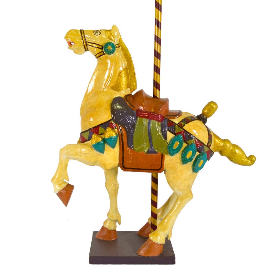 Vintage Circus Carousel Horse Statue