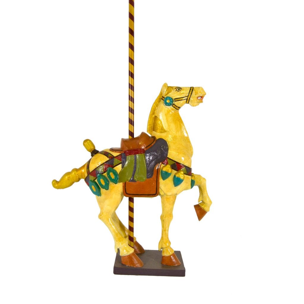 Vintage Circus Carousel Horse Statue