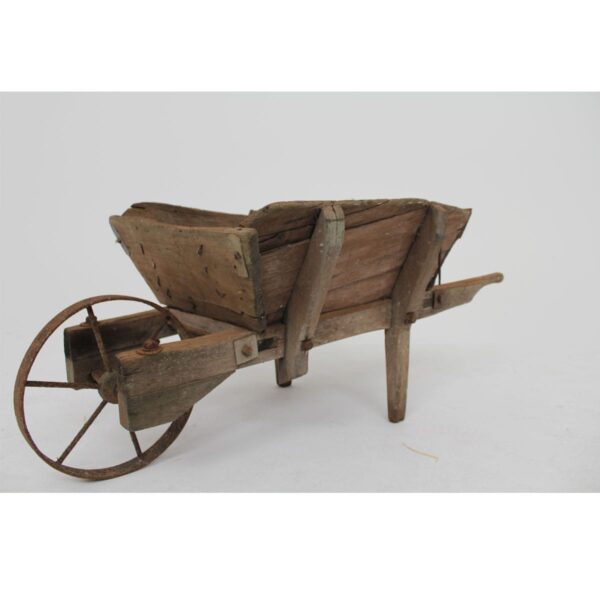 Rustic Wooden Wheelbarrow - Type A