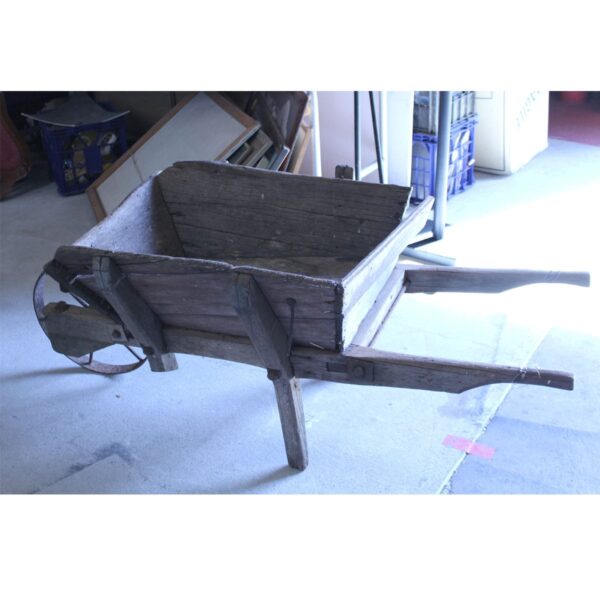 Rustic Wooden Wheelbarrow - Type A