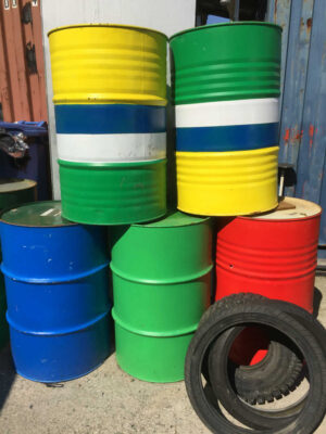 44 Gallon Oil Drum-0