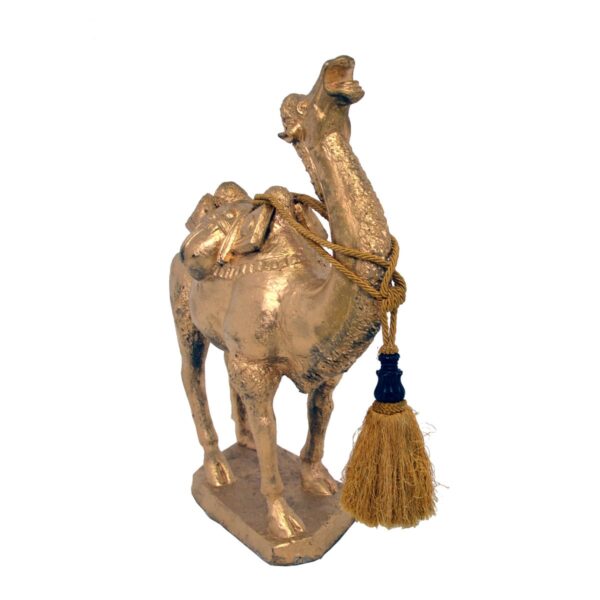 Gold Camel Statue-0