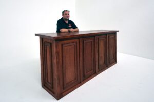 Vintage Aston Timber Bar