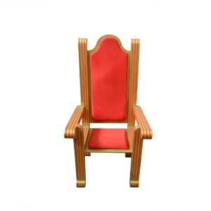 Throne 5 - Red and Gold Santa Throne