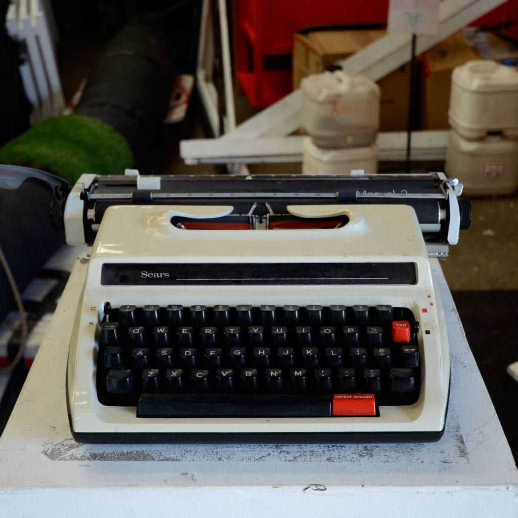 Sears Manual Typewriter