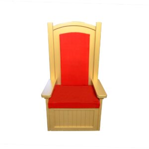 Throne 4 - Red and Gold King Allen Throne
