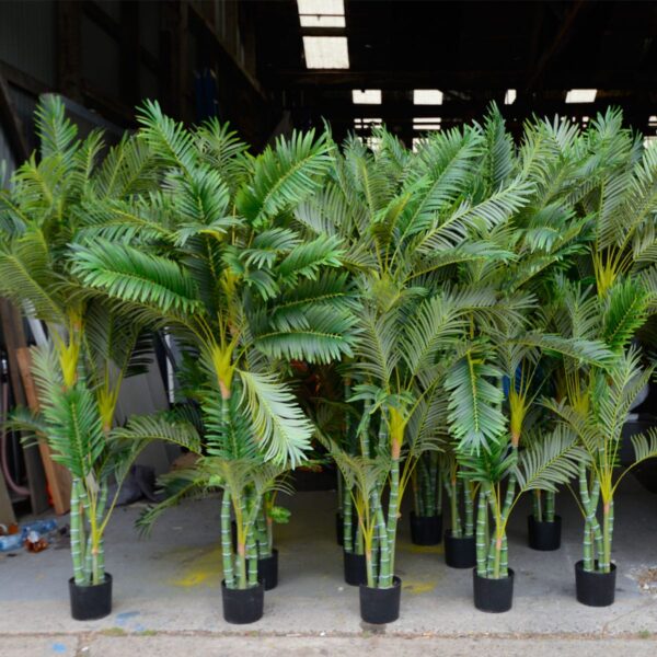 Artificial Twisted Palm Tree