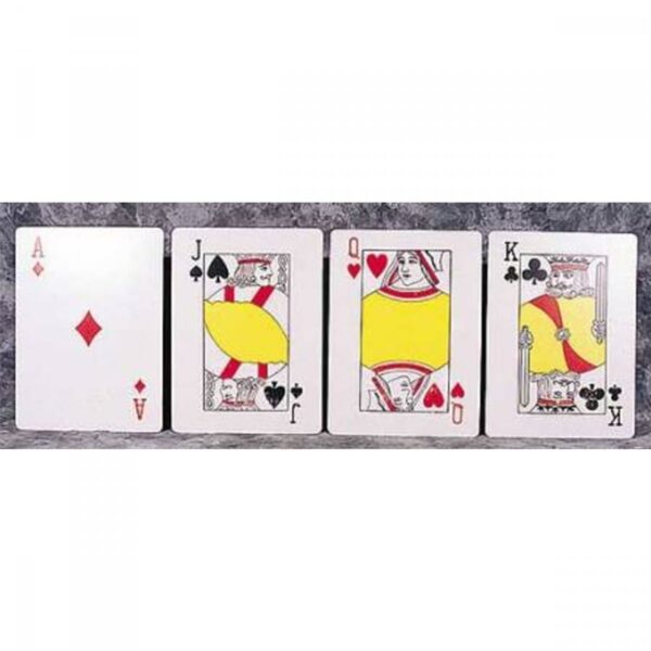 2 x small playing card cut outs CO56PLSM