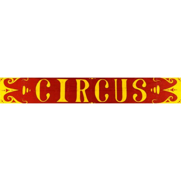 Circus Banner Painted Backdrop BD-0045