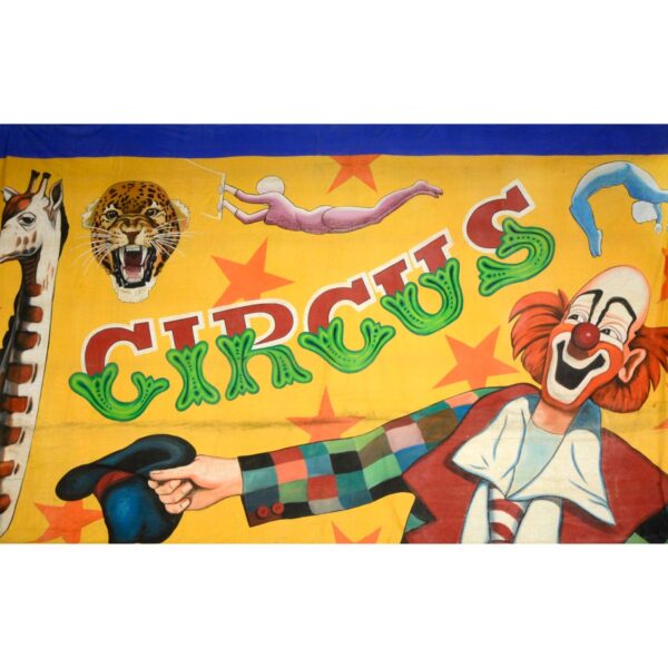 Circus Montage Painted Backdrop BD-0053