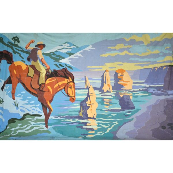 Man From Snowy River Painted Backdrop BD-0905