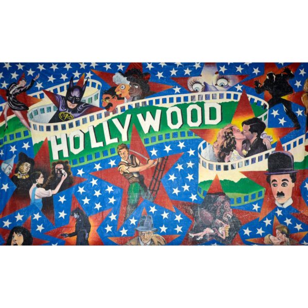 Hollywood Golden Age Painted Backdrop BD-0224