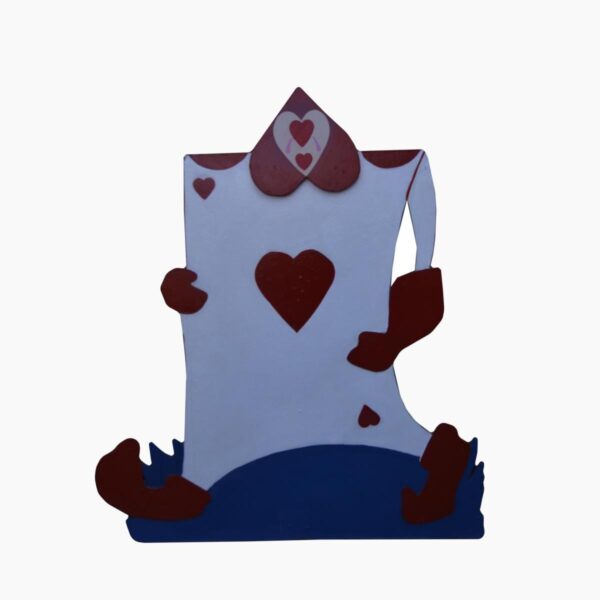 Cutout - Ace of Hearts Soldier Card