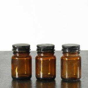 Medical - Brown Pill Jar, box of