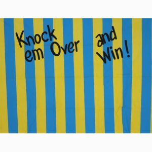 Knock em Over and Win Painted Backdrop BD-1024