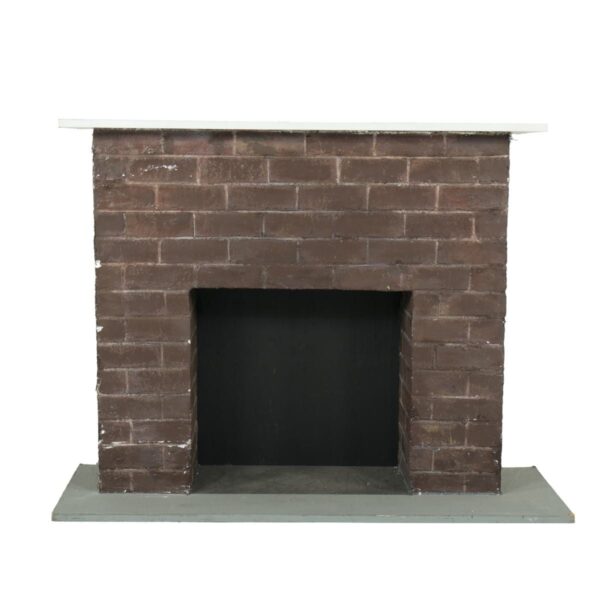 brick fireplace for hire - sydney props