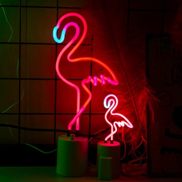 Neon Flamingo, Large-0