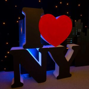I HEART NY Giant Poly Letters-0
