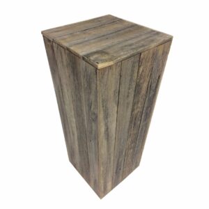 Rustic Timber Plinth-0