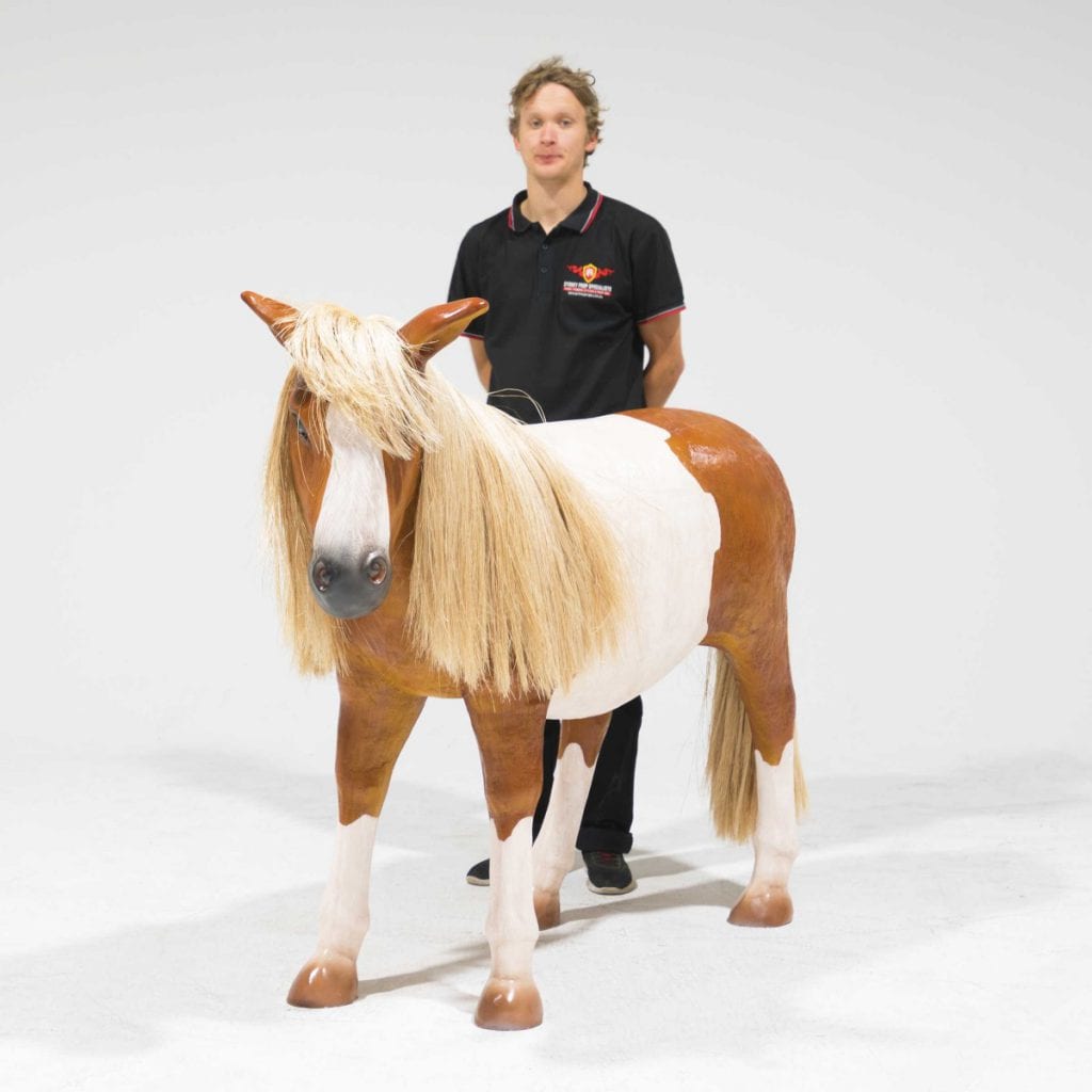 LifeSize Shetland Pony Statue
