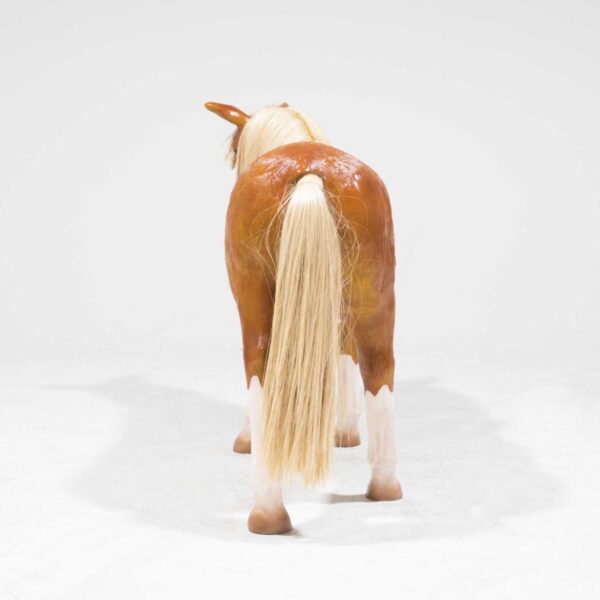 Life-Size Shetland Pony Statue-19324