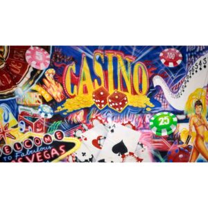 Casino Montage Painted Backdrop BD-0723