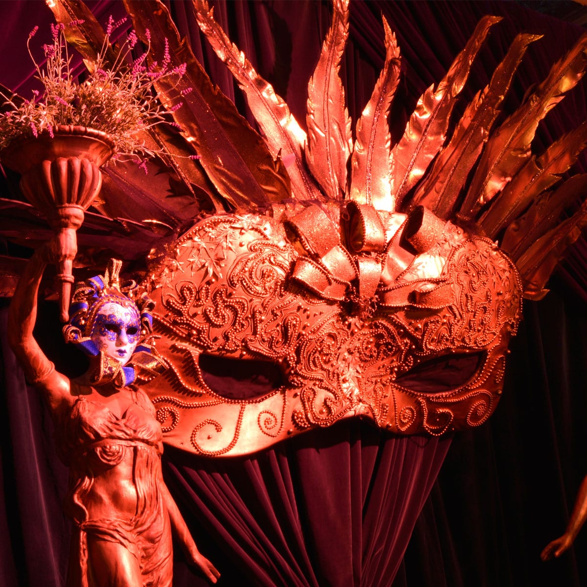 Large Masquerade Mask Type B