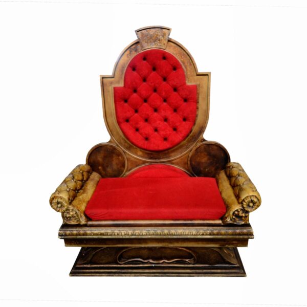 Throne 1 and 2 - Red Double-Seated Pincushion