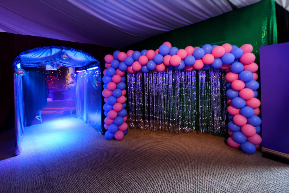 1980s Theme and Prop Hire | Classroom and Prom Night Sets